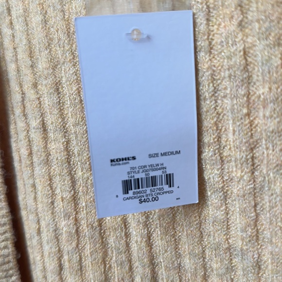 SO - Cropped Cardigan - Picture 6 of 9